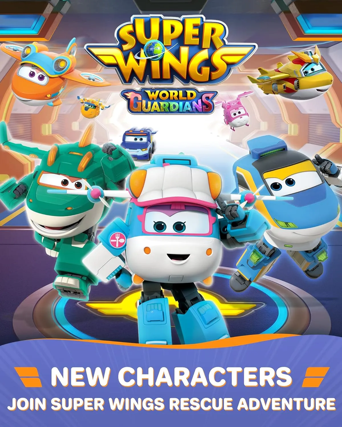 Super Wings - 5" Transforming Lime Airplane Toys Vehicle Action Figure, Season 6 New Character, Plane to Robot in 10 Steps, Birthday Gifts for 3 4 5 Year Old Boys and Girls Preschool Kid