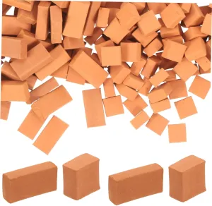 SUPVOX 200pcs Miniature Bricks Landscape Building Blocks for Table Layouts Architectural Models Versatile Decorative Bricks for Boy Girl Crafts