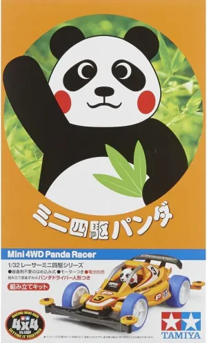 Tamiya 18084 Jr Panda Racer Mini 4WD Kit, Super II Chassis
