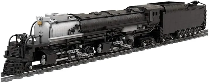 Technology Unioon Steam Pacifiic Train Building Toys, Locomotive Model 4014 Big Boy Train Building Blocks Sets and Engineering Toy, Technic RetroTrain MOC Building Set. 2,946 Pcs