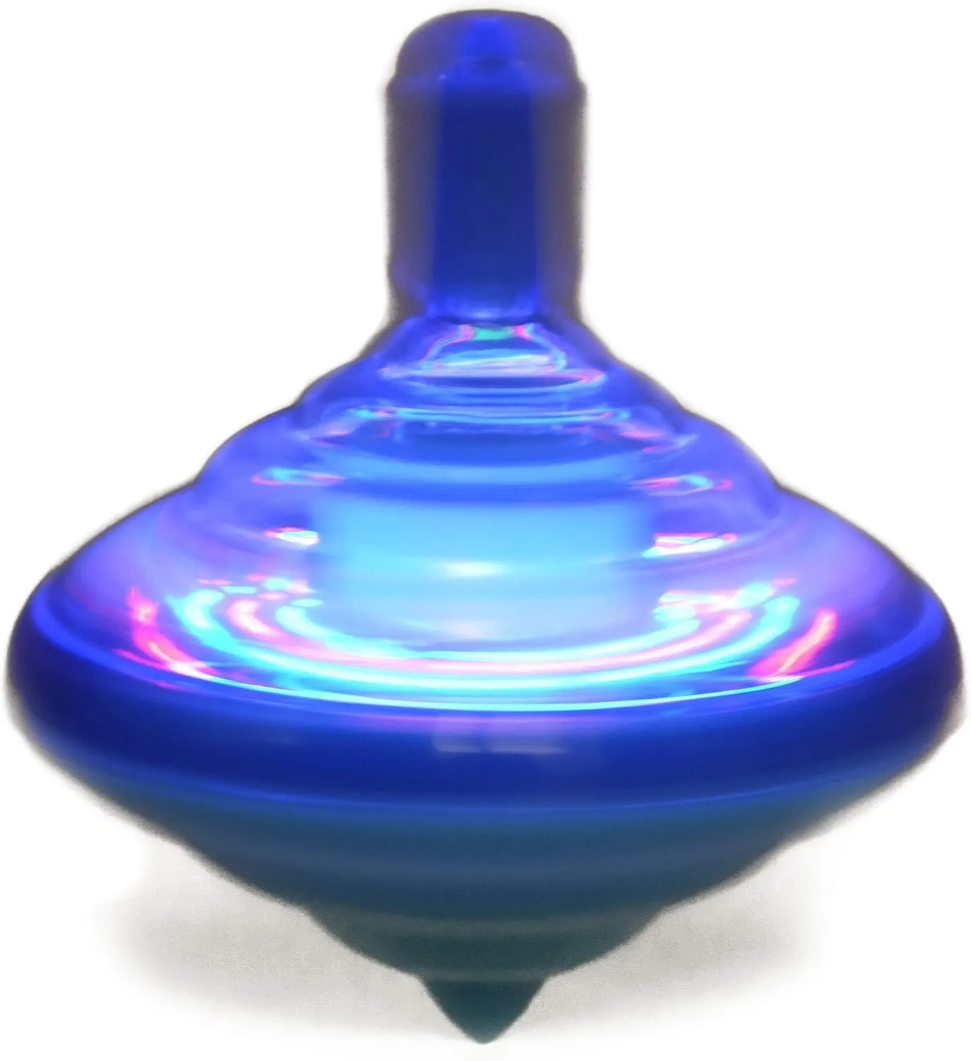 The Dreidel Company Hanukkah Musical Light-Up Dreidel Spinning Tops Set, Plays 2 Classic Hanukkah Songs, Assorted Colors (Pack of 12)