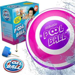 The Ultimate Pool Ball - Fill It with Water for Underwater Games - Outdoor Toys for Girls & Boys Age 6  Tweens & Teens - Fun Easter Basket Stuffers for Kids - Top Spring Break Beach Holiday Essential