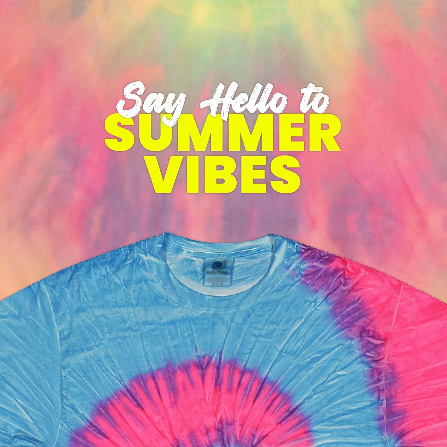 Tie Dye Shirt for Women, Men, Teens - 100% Cotton T-Shirts in 35 Colors, Sizes S-5XL
