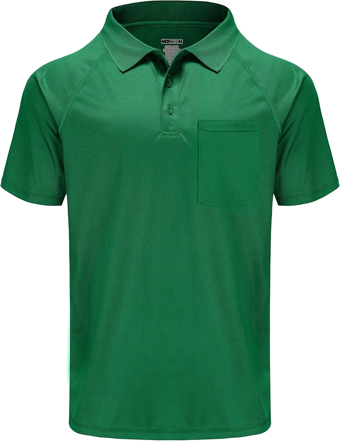 TIHEEN Golf Shirts for Men,Short Sleeve Moisture Wicking Proformance Big & Tall Polo Shirts