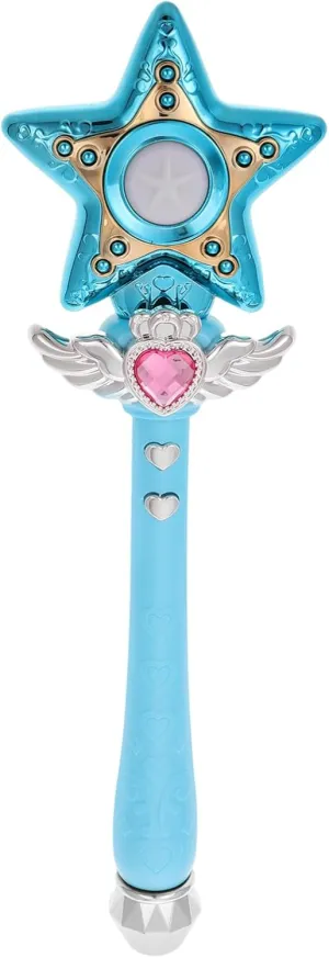 TOYANDONA for Grown-ups Kids Princess LED Star Fairy Stick Party Favor Girl Dress-Up Accessory Light-Up Toy for Birthday Celebrations and Costume Parties Christmas