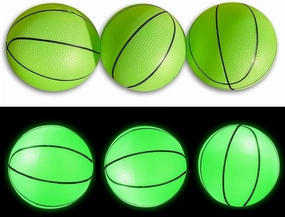 Toys  Glow Balls! Glow in The Dark Mini Basketball