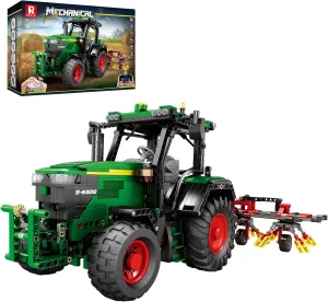 Tractor Building Blocks Set 22015, APP Remote Control Construction Toy Vehicle Model Kit for Adult, Farm Technic Truck Model Kit, Gifts for Boys and Girls 14 