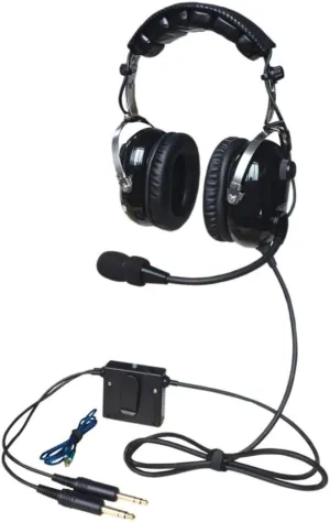 UFQ A28 ANR Aviation Headset Active Noise Reduction A28 with Mp3 Input bxxx Grade Hi-Fi Sound for Music and Free with a Headset Bag