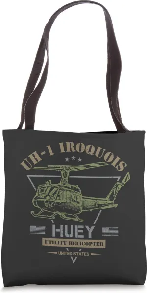 UH-1 Iroquois "Huey" Helicopter Tote Bag