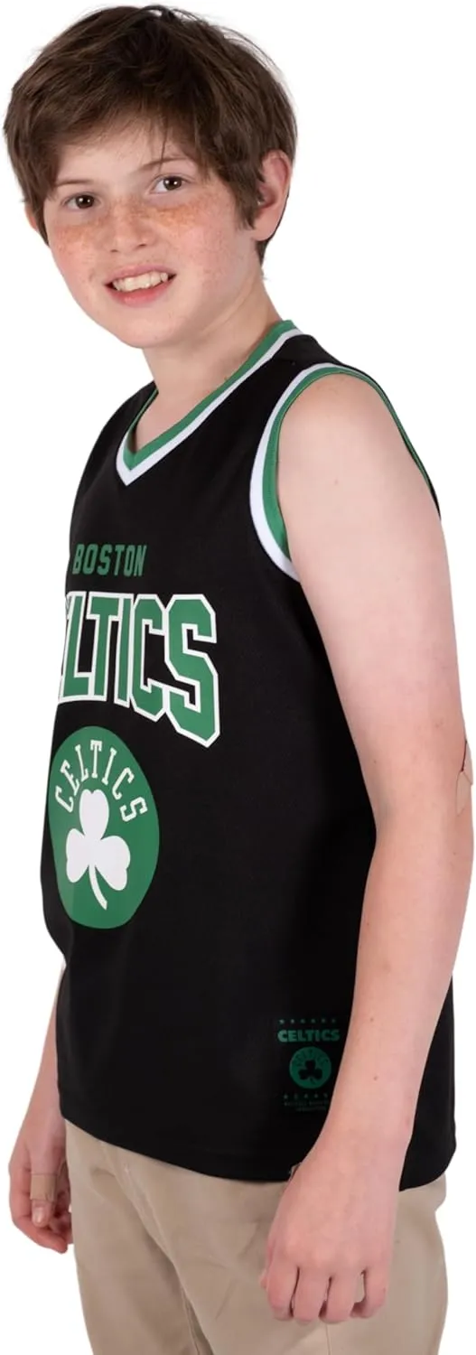 Ultra Game Youth NBA Official Sleeveless Mesh Tank Top Muscle T-Shirt