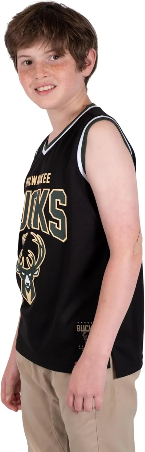 Ultra Game Youth NBA Official Sleeveless Mesh Tank Top Muscle T-Shirt