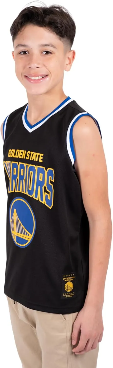 Ultra Game Youth NBA Official Sleeveless Mesh Tank Top Muscle T-Shirt