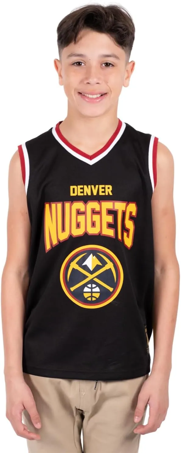 Ultra Game Youth NBA Official Sleeveless Mesh Tank Top Muscle T-Shirt