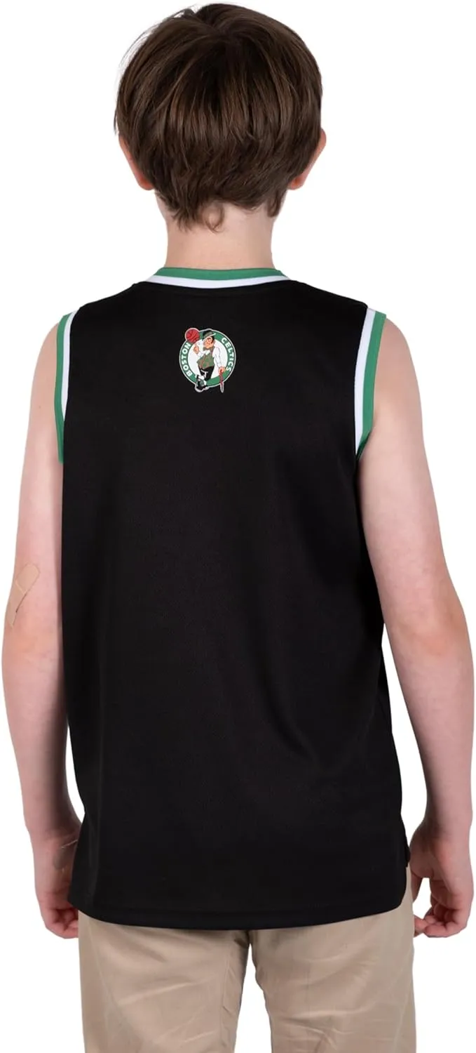 Ultra Game Youth NBA Official Sleeveless Mesh Tank Top Muscle T-Shirt