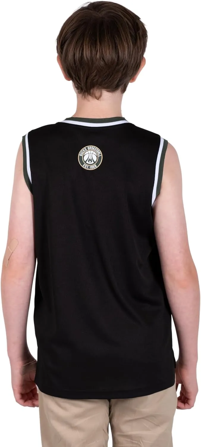 Ultra Game Youth NBA Official Sleeveless Mesh Tank Top Muscle T-Shirt