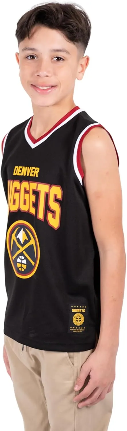 Ultra Game Youth NBA Official Sleeveless Mesh Tank Top Muscle T-Shirt