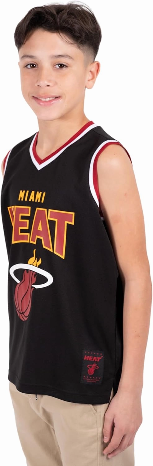 Ultra Game Youth NBA Official Sleeveless Mesh Tank Top Muscle T-Shirt