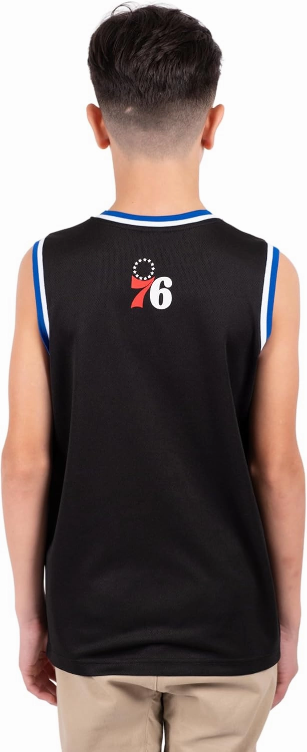 Ultra Game Youth NBA Official Sleeveless Mesh Tank Top Muscle T-Shirt