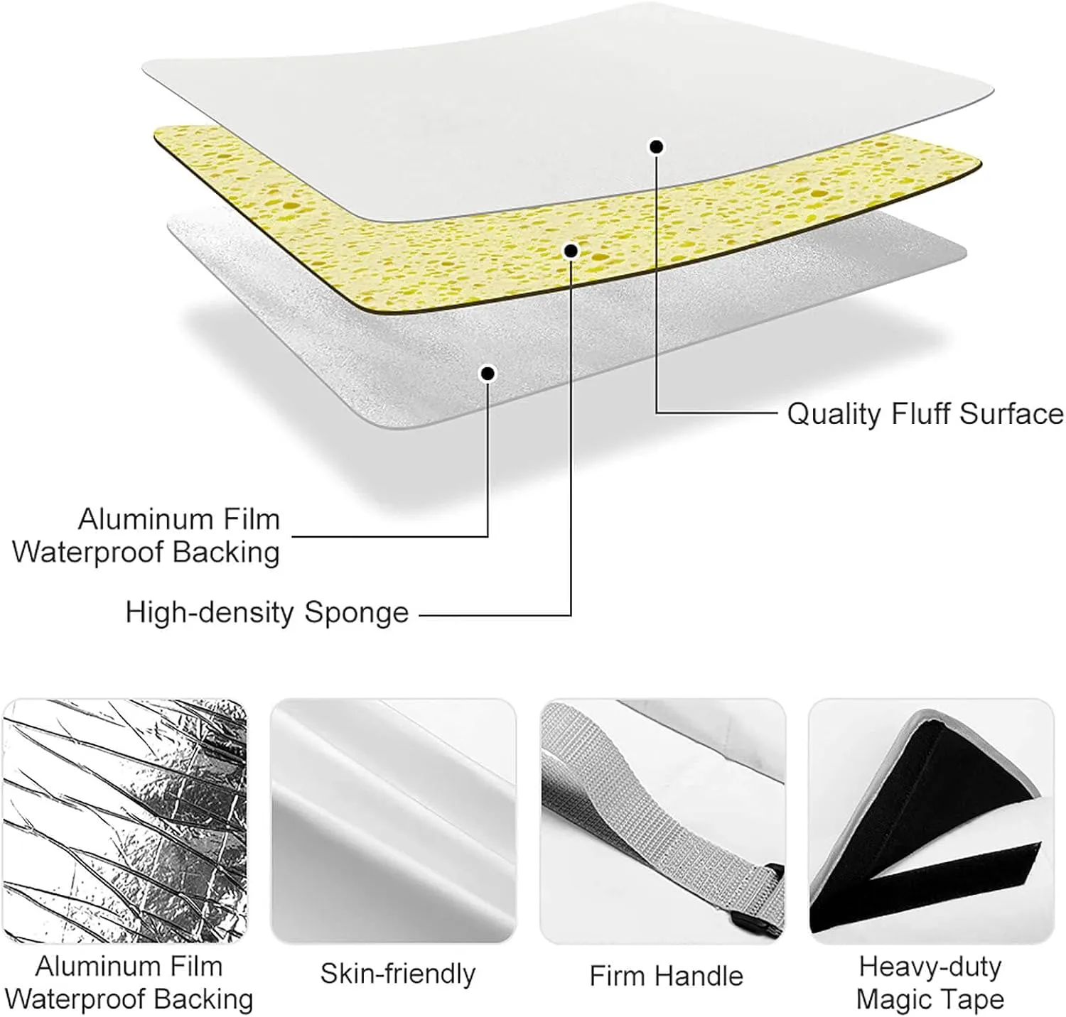 Unique Pattern Outdoor Picnic Mat, Waterproof and Foldable Cute Lazy Duck Yellow Blankets for Camping Grass Lawn Park Accessories