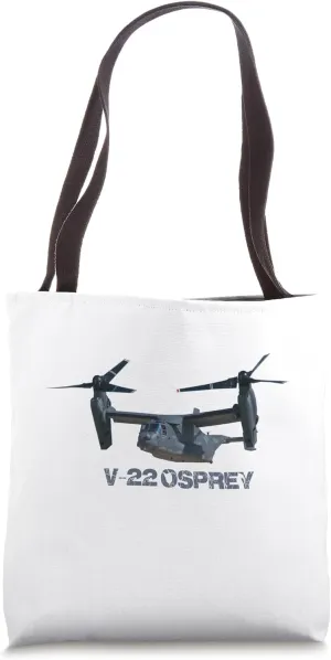 V22 Osprey multirole helicopter Tote Bag