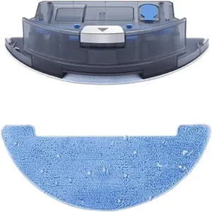 Vacuum Cleaner Replacement Water Tank Box Mop Cloth Compatible for AMIBOT Animal XL H2O Connect X755.Robot Vacuum Cleaner Water Tank