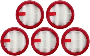 Vacuum Cleaner Vacuum Cleaner HEPA Filter. Compatible for Puppyoo T10 Pro T10 Cyclone, Robot Vacuum Part Household Sweeper Cleaning Tool Replacement Filters (Color : 5 HEPA)