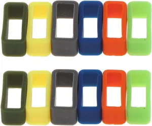 VAKUUM 12pcs Rubber Watch Strap Band Buckle Keeper Hoop Loop Holder Retainer 10-22mm (Color : 14mm)