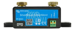 Victron Energy SmartShunt Battery Monitor (Bluetooth) - Victron Smart Shunt - 6.5V-70V, 500 amp