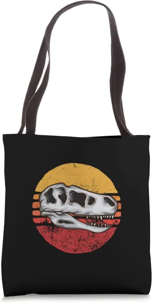 Vintage Future Paleontologist Retro Paleontology Dinosaurs Tote Bag