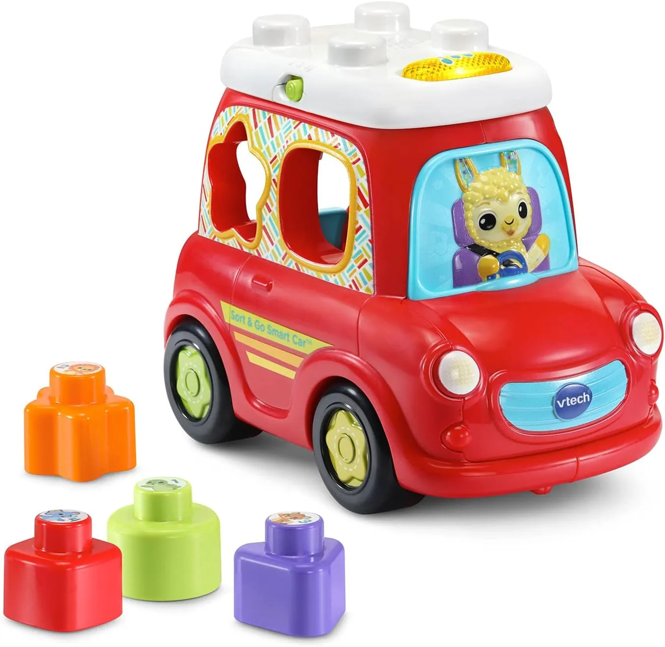 VTech Sort and Go Smart Car, Red