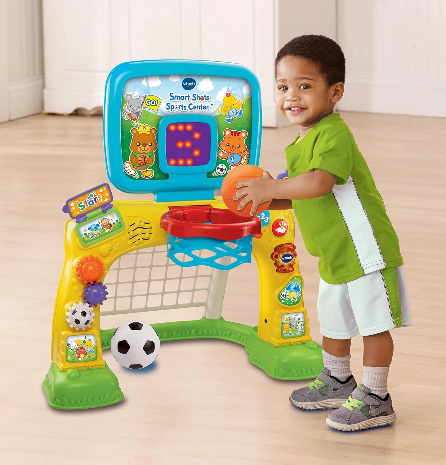 VTech Smart Shots Sports Center (Frustration Free Packaging), Yellow, Standard