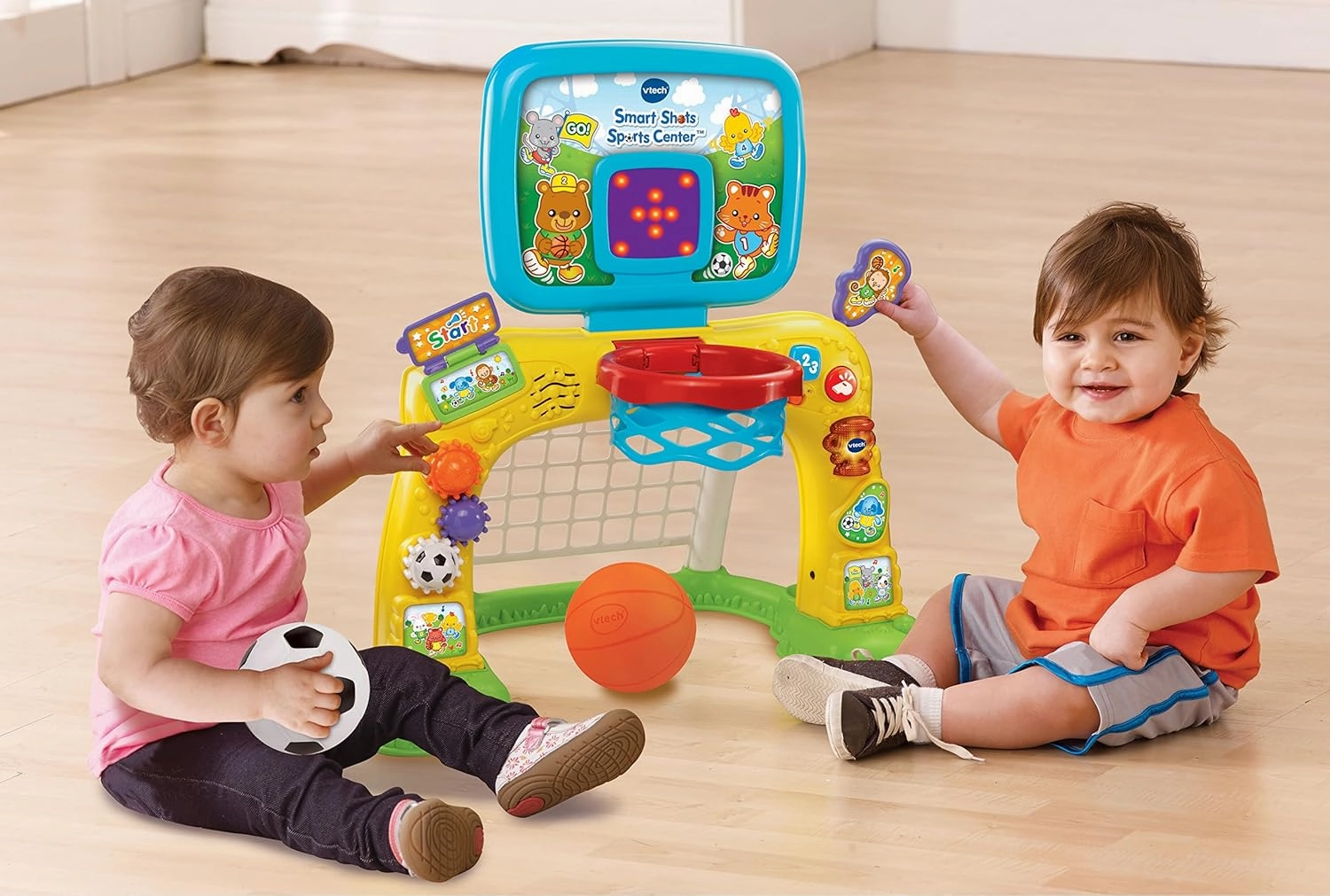 VTech Smart Shots Sports Center (Frustration Free Packaging), Yellow, Standard