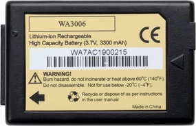 WA3006 New Replacement Battery for Psion-Teklogix WA3006 Rechargeable Barcode Scanner Ultra Capacity 3.7V 4800mAH Li-Ion