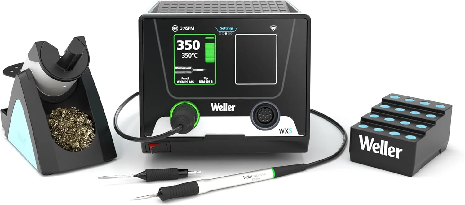 Weller Micro/Pico Soldering Set with WXsmart and WXMPS MS Smart Micro Iron (40W) | WXS2010