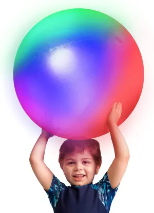 Windy City Novelties 30" LED Color Changing Waterproof Inflatable Beach Ball