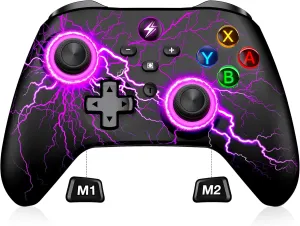 Wireless Switch Pro Controller for Nintendo Switch Controller/Lite/OLED, LED Wired PC Game Joysticks-Wireless iOS/Android Remote, Nintendo Switch Accessories Set Controller Interactive Gaming Figures