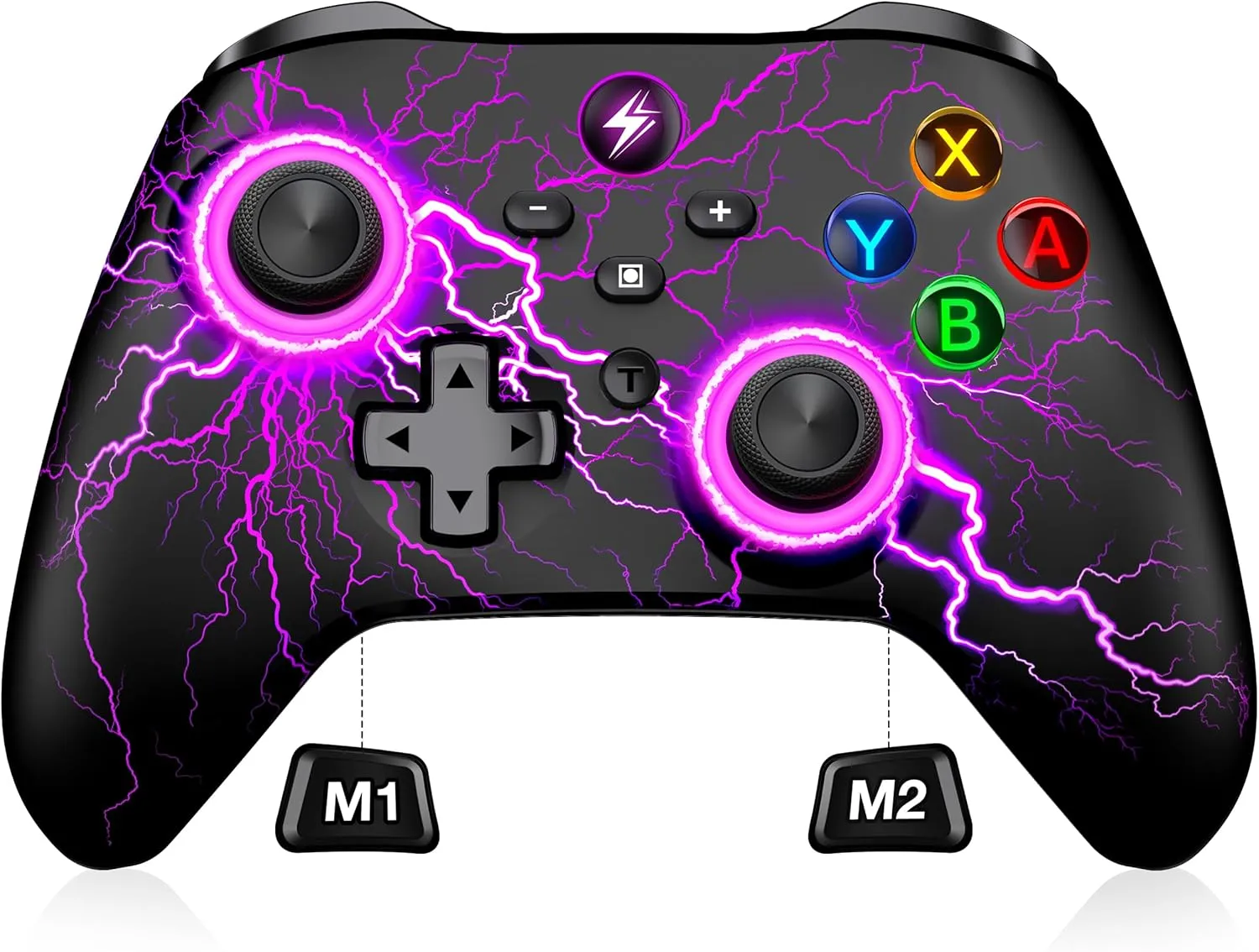 Wireless Switch Pro Controller for Nintendo Switch Controller/Lite/OLED, LED Wired PC Game Joysticks-Wireless iOS/Android Remote, Nintendo Switch Accessories Set Controller Interactive Gaming Figures