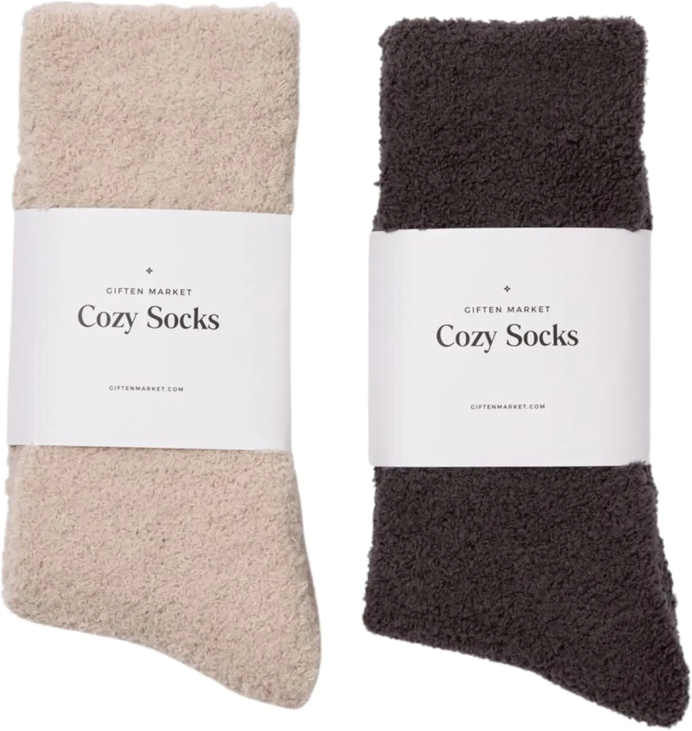 Women's Fuzzy Cloud Socks - Cozy, Comfy, and Luxuriously Soft Sleep Socks - Perfect Gifts for Warmth and Comfort