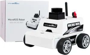 Yahboom MicroROS Robot Robot Kit ROS2 Artificial Intelligence 3D SLAM Mapping Navigation AI Visual Recognition ROS2 Without ESP32 Camera (Standard Edition)