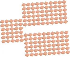 YARNOW 3sets 40pcs DIY Miniature Bricks Square Shape Faux Model Decor for Micro Landscaping Playing House and Creative Projects Lightweight and Safe Pottery Design 40pcs*3