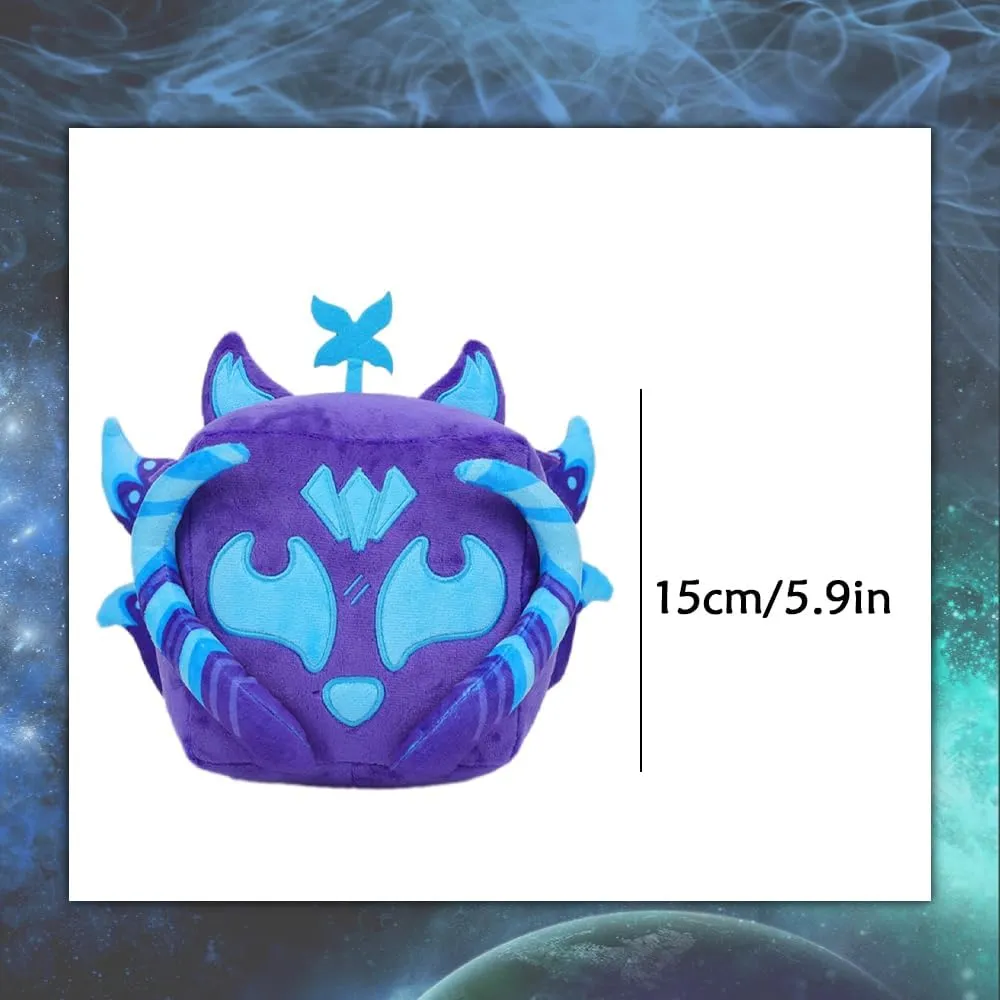 Zenitsu Blox Plush Toy Fruits Plush Toy Stuffed Toys Video Game Pillow for Kids Birthday Xmas Gift (Kitsune)