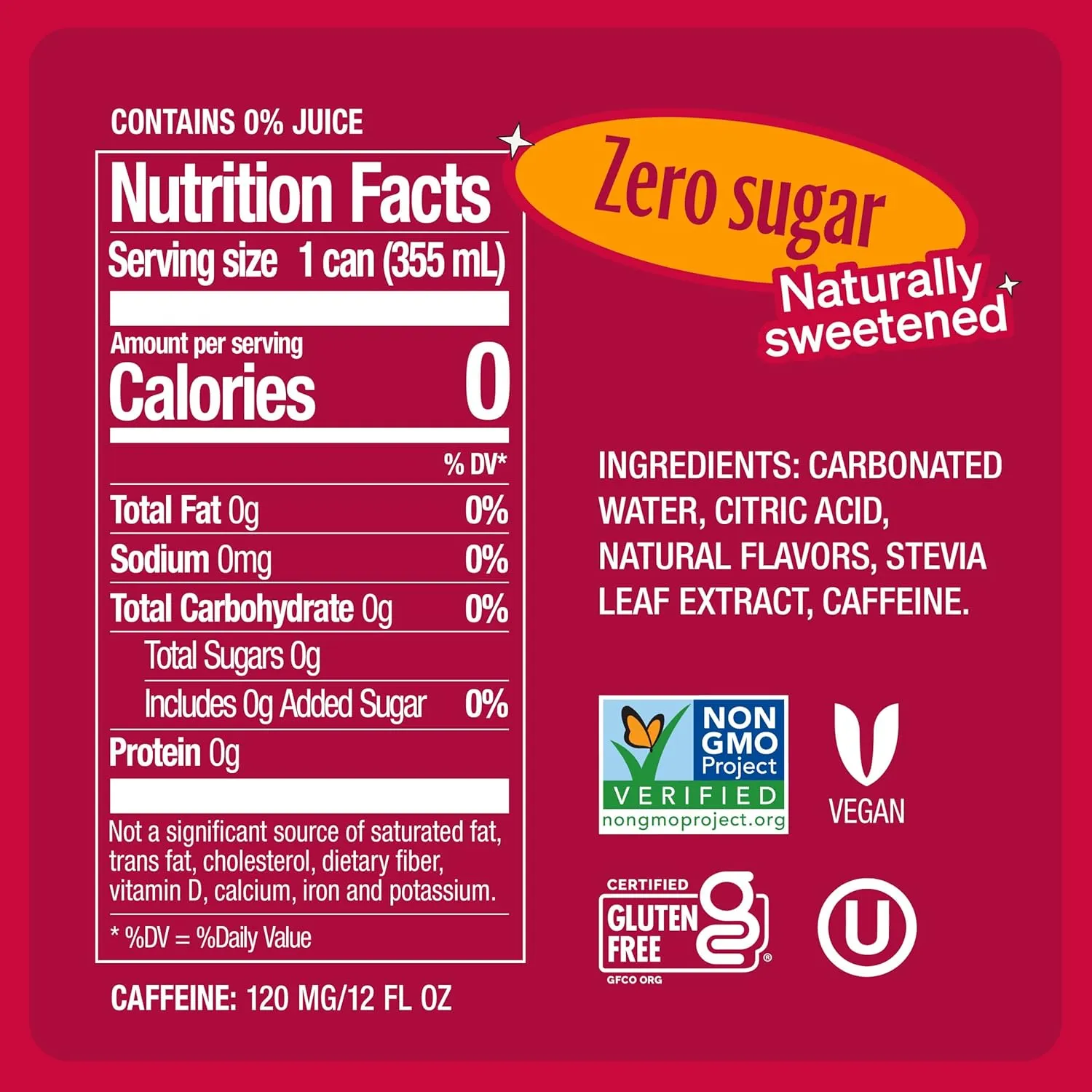 Zevia Zero Sugar Energy Drink, Mango Ginger, 12 oz Cans (12-Pack) – Naturally Sweetened, Zero Calorie Sugar Free Energy - Non-GMO Project Verified, Gluten-Free, Vegan