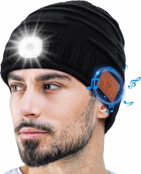 ZOOI Stocking Stuffers for Adults Men Gifts for Men Bluetooth Beanie for Men, Mens Gifts for Christmas Him Dad Cool Gadgets